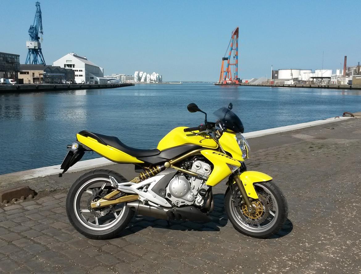 Kawasaki ER-6n - Bananen - på havnen billede 8