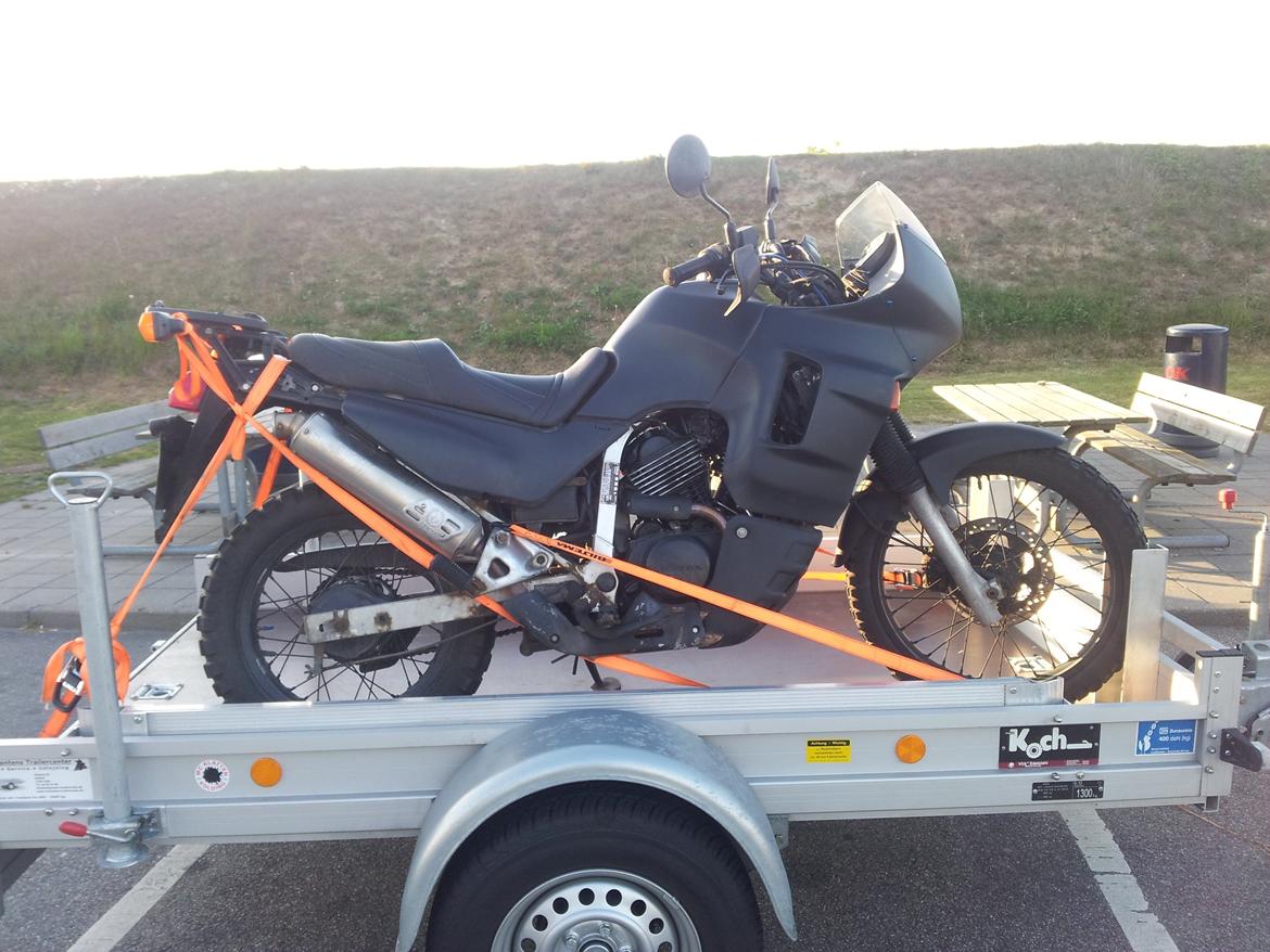 Honda Transalp XL 600 V - Pause på vejen hjem. billede 30