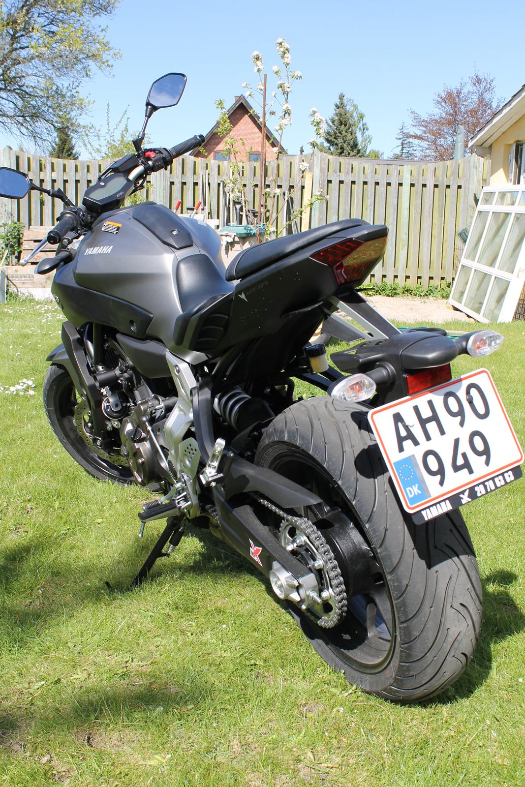 Yamaha MT 07 billede 10