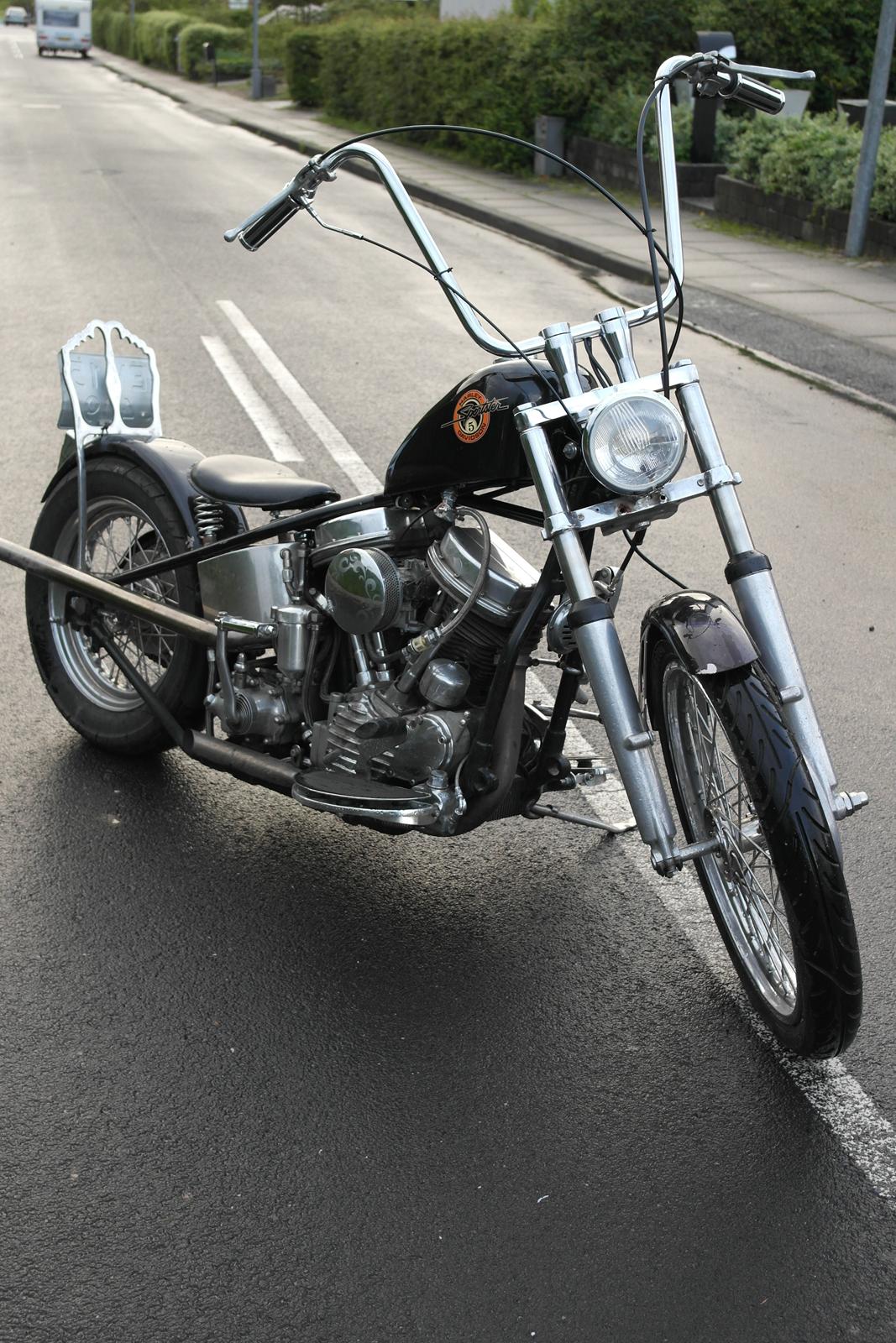 Harley Davidson panhead billede 10