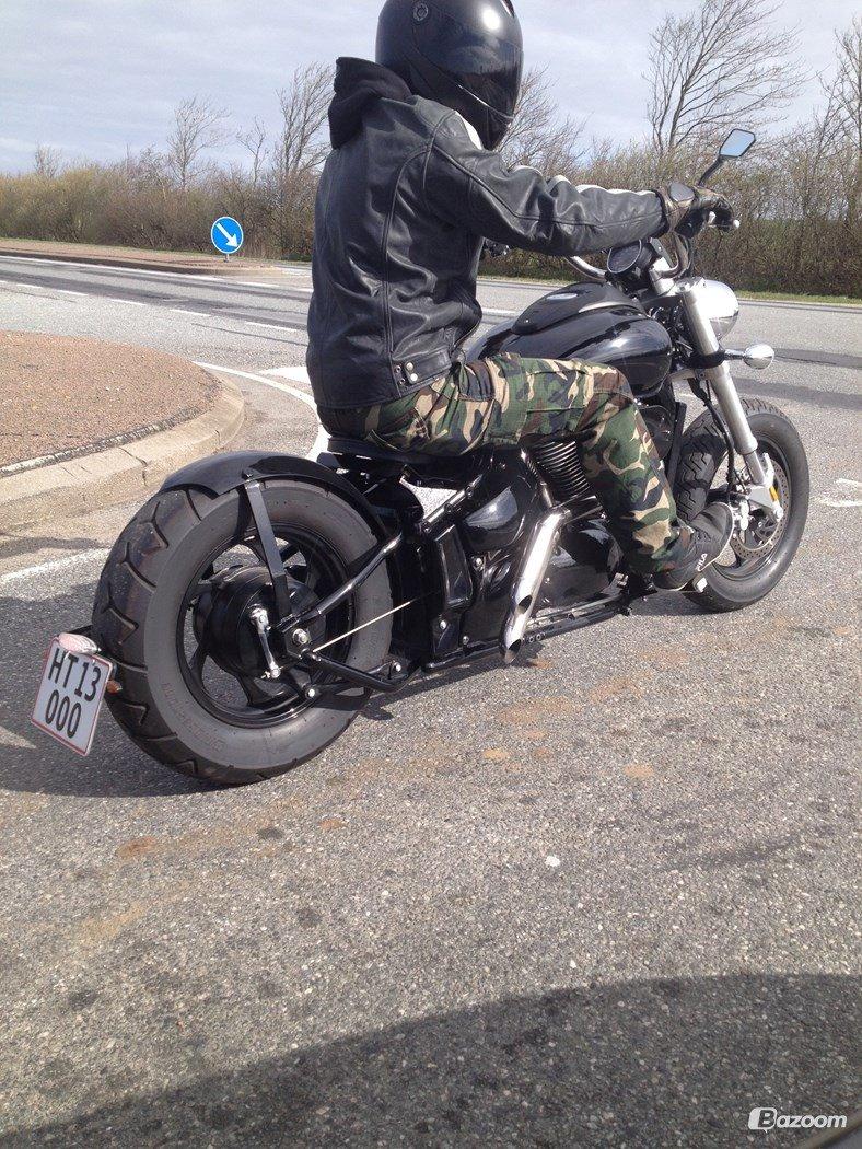 Suzuki Intruder M800 Custom Bobber - Som den stod sommeren 2014 billede 8