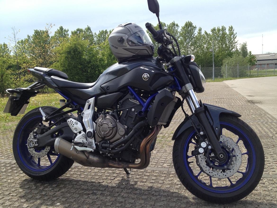 Yamaha MT 07 Race Blu Edition billede 2
