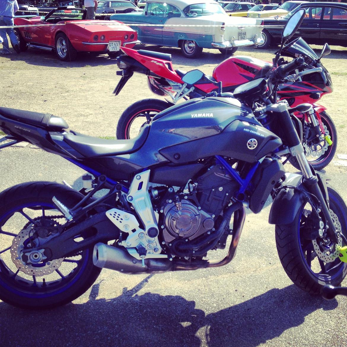 Yamaha MT 07 Race Blu Edition billede 1