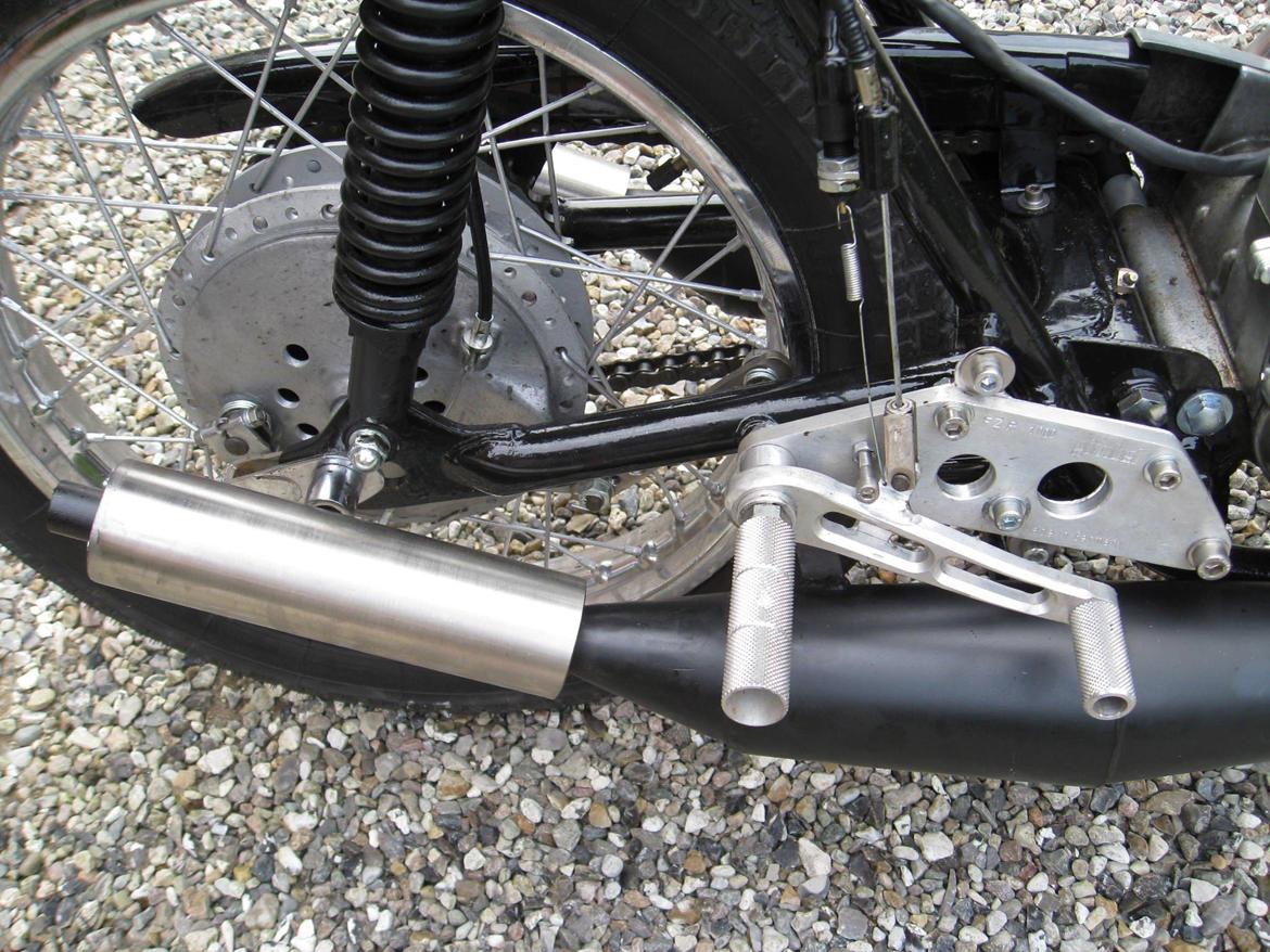 Suzuki T250 Cafe racer billede 5