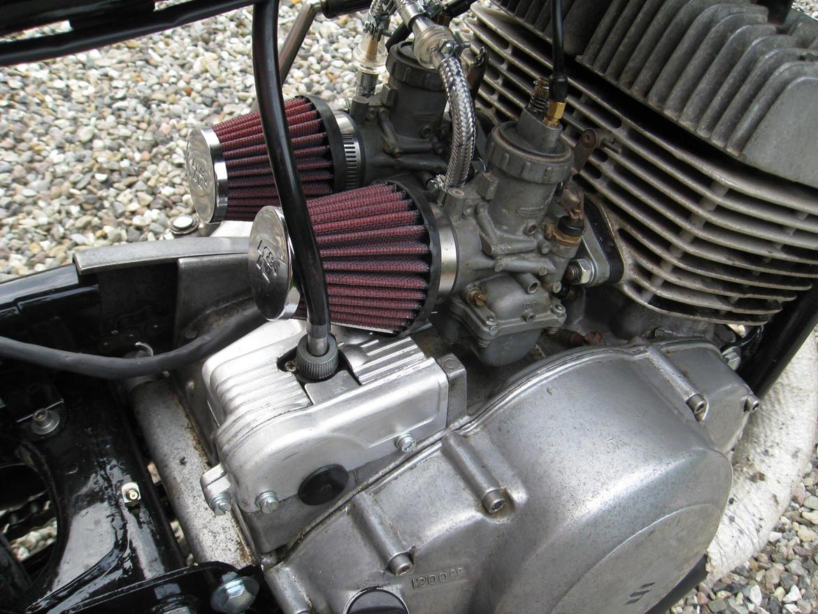 Suzuki T250 Cafe racer billede 6