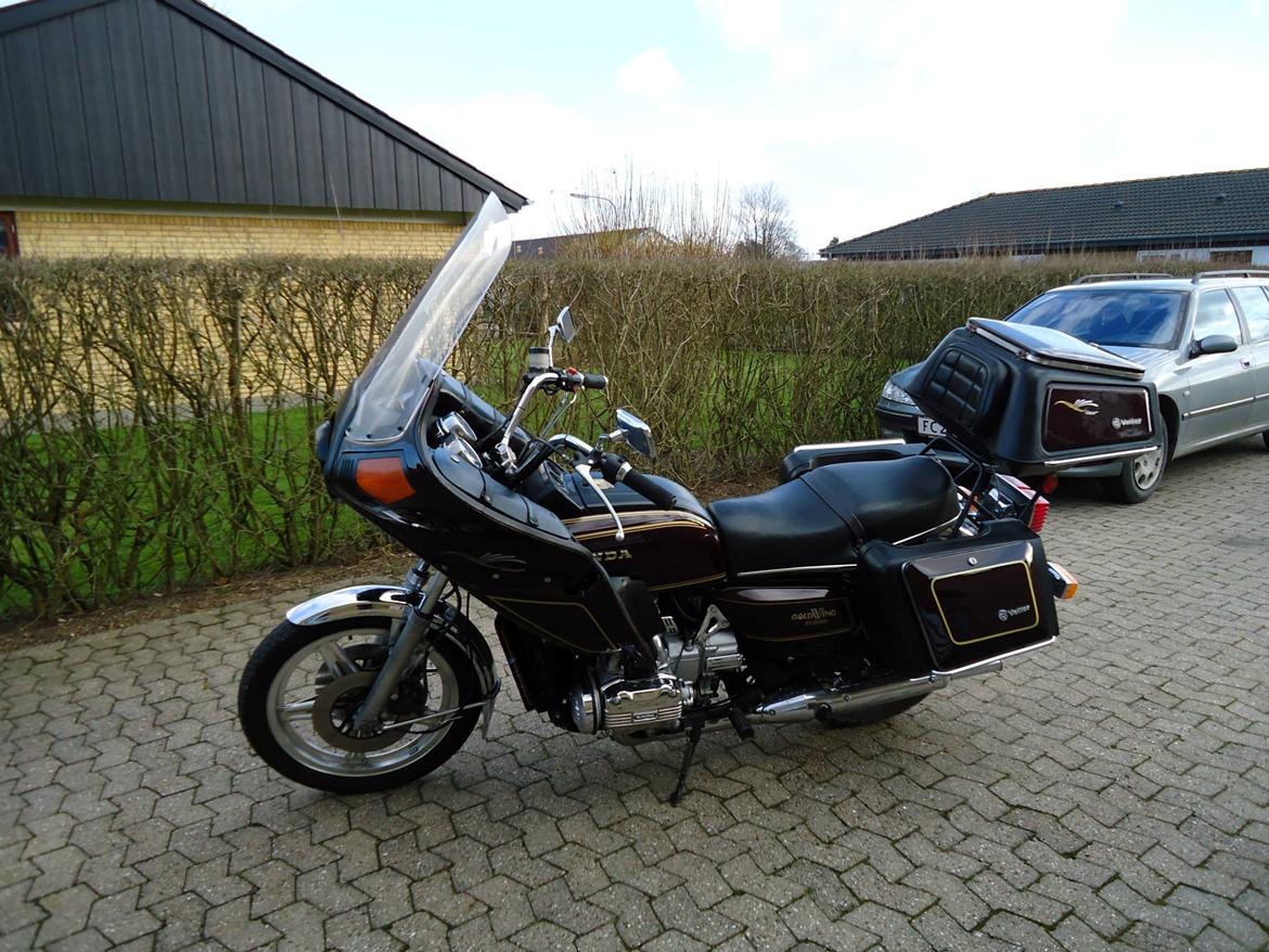 Honda GL1000 Goldwing Cafe Racer - Inden jeg byggede den om :)  billede 14