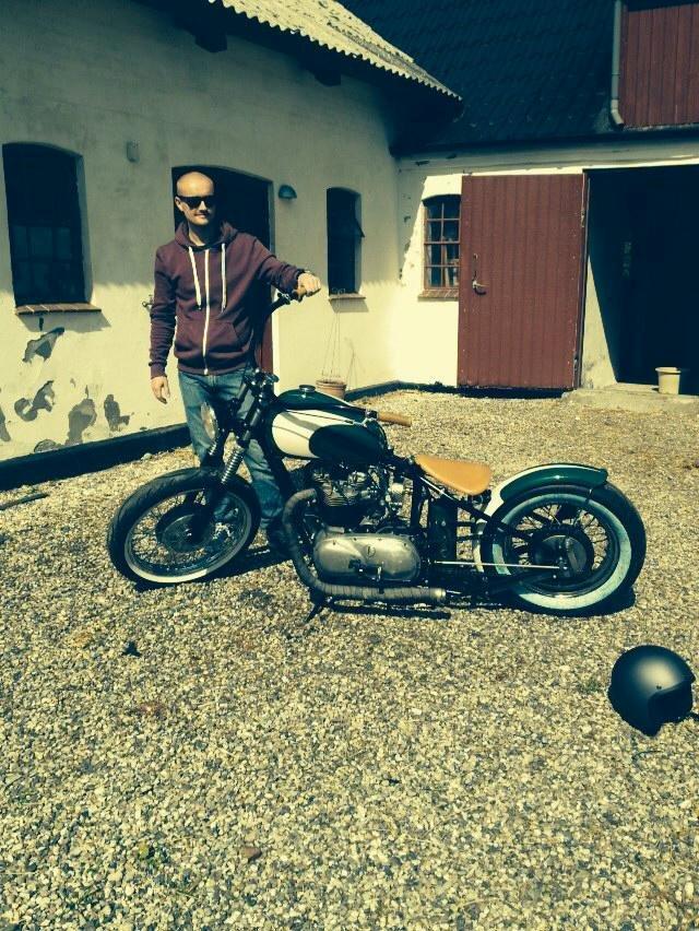 Triumph T100 Tiger Bobber  [solgt] billede 1