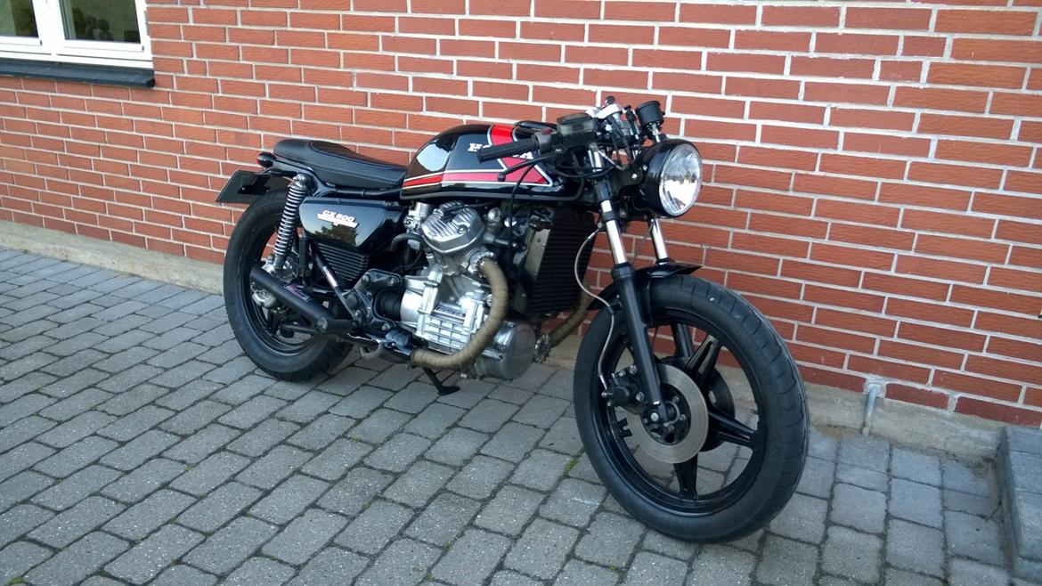 Honda CX500 Cafe racer - Ombygning færdig billede 2
