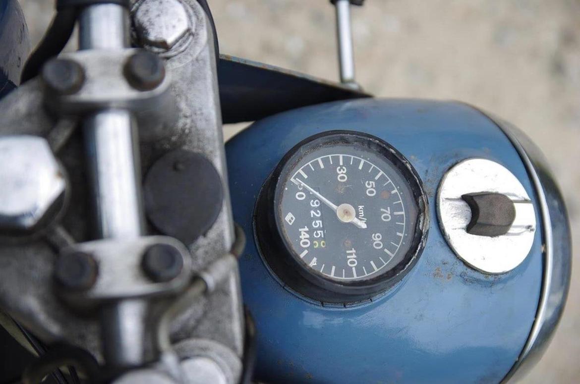 MZ TS 250 - Speedometer - kilometerstand er dog ukendt. billede 12