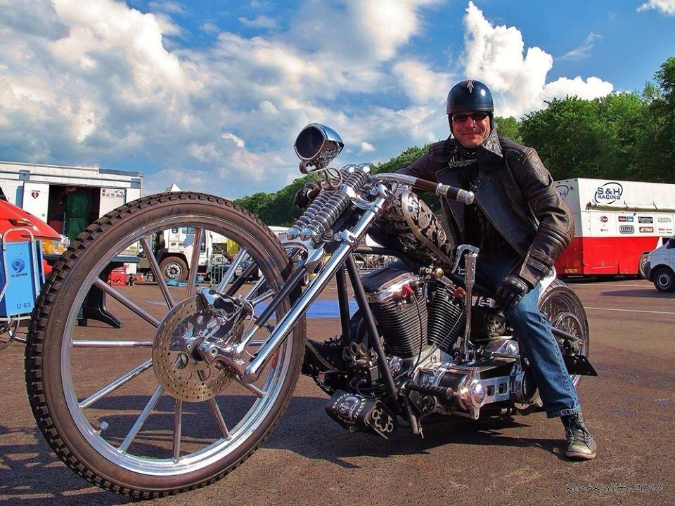 Harley Davidson Cleanmachine chopper  billede 9