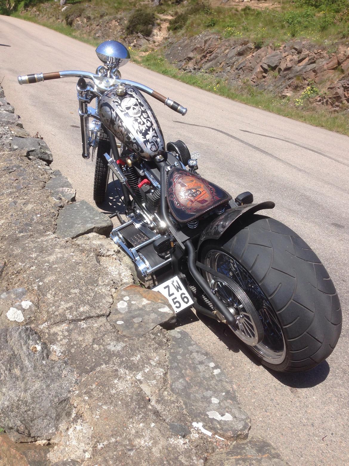Harley Davidson Cleanmachine chopper  billede 14