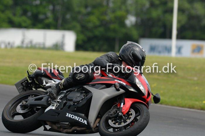 Honda CBR600RR PC40 - Billede fra jyllandsringen - kørekursus niveau A billede 3