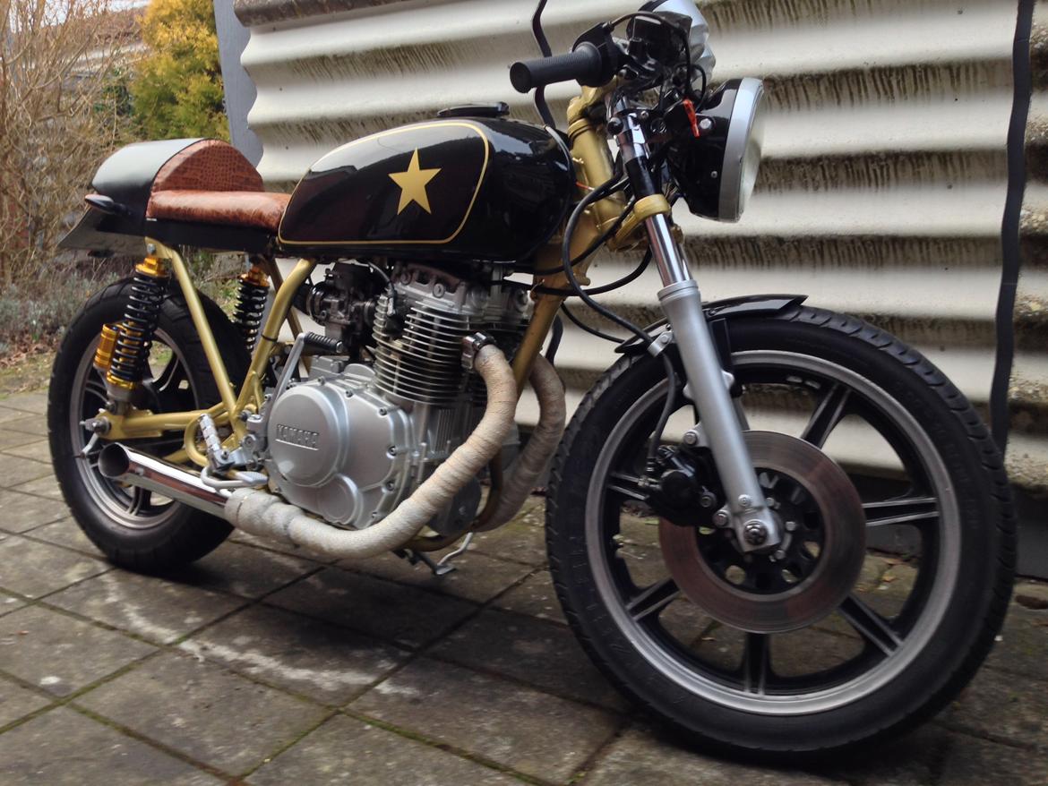 Yamaha xs 400 cafe racer (solgt) billede 8