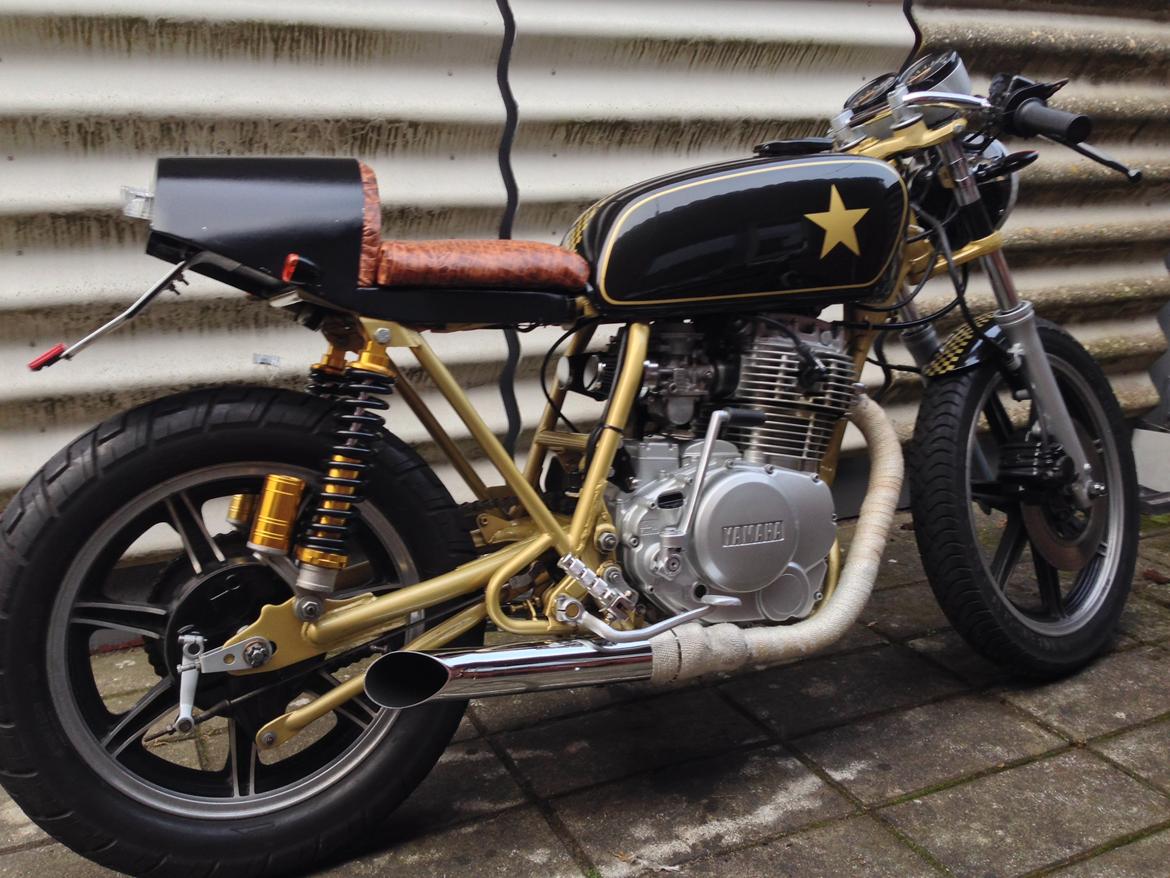 Yamaha xs 400 cafe racer (solgt) billede 9