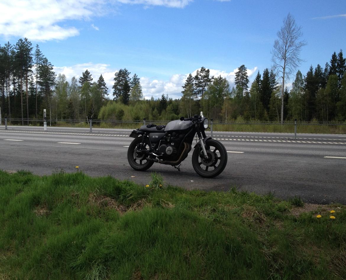 Yamaha XS 750-2D - En tur op gennem Sverige billede 7