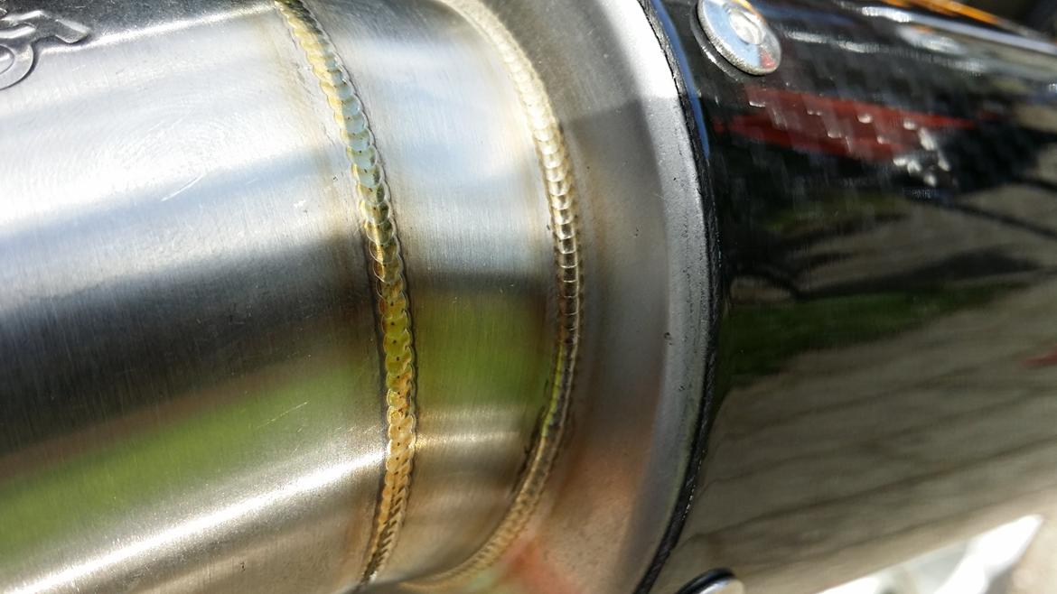 Yamaha XJR 1300 "SOLGT" - Tig svejsninger af allerhøjeste kvalitet.  billede 48