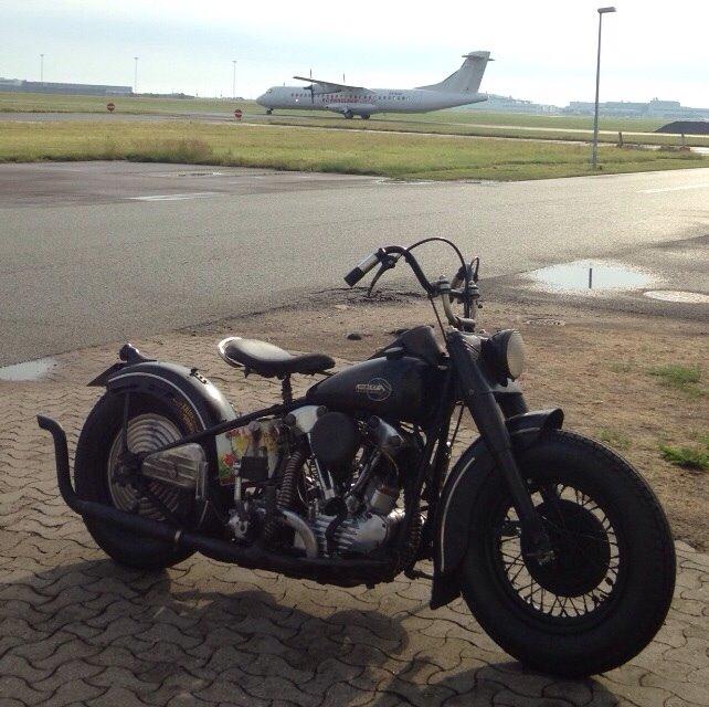 Harley Davidson Traditionel Bobber (Solgt) billede 1