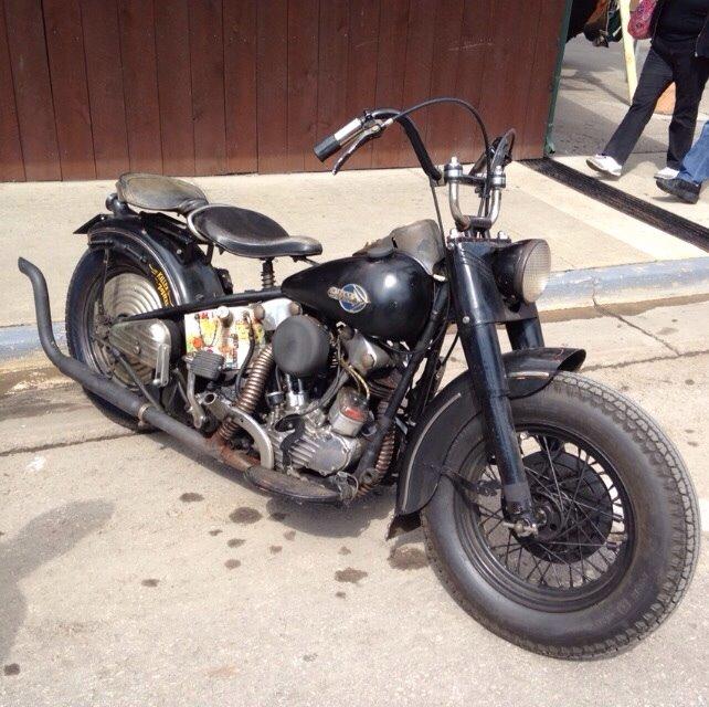 Harley Davidson Traditionel Bobber (Solgt) billede 3