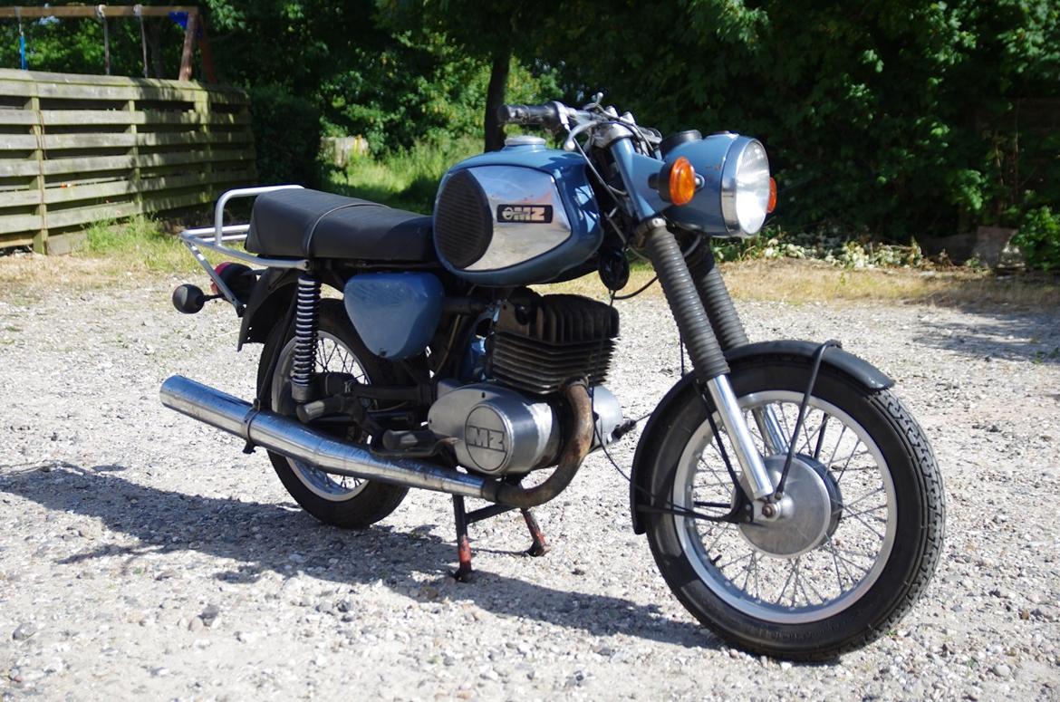 MZ TS 250 - Efter lidt rengøring - den pæne side. billede 1