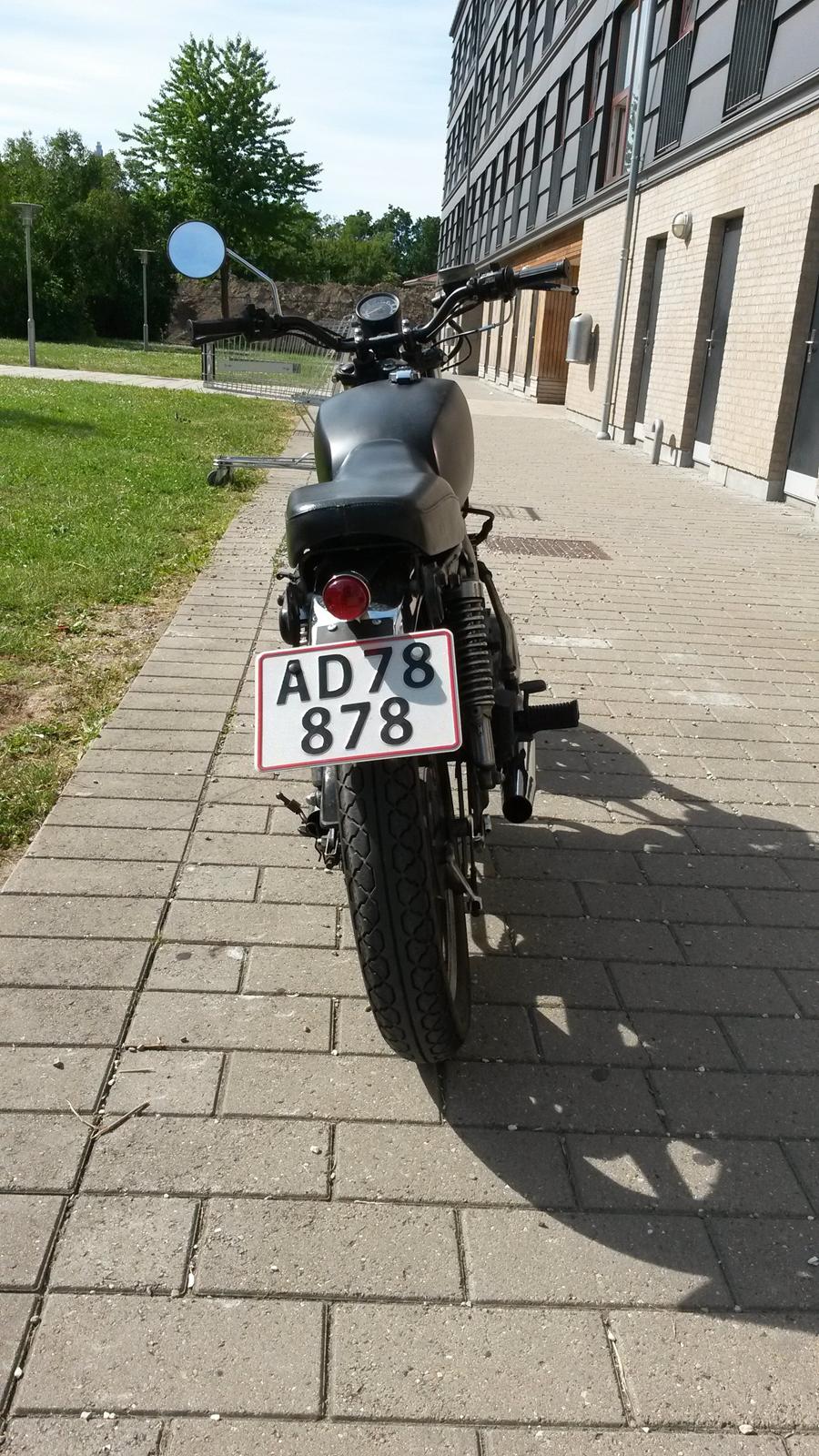 Yamaha xs 250 billede 4