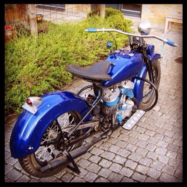 Harley Davidson 45" - Hotrod - Sådan så den ud i 2003 :) billede 15