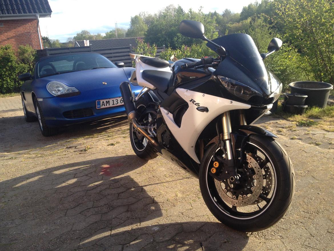 Yamaha R6 Black'n'White solgt billede 9