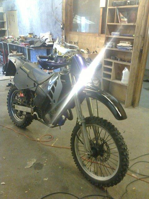 Husaberg FC 600 - Lige da jeg har fået den hentet hjem billede 19