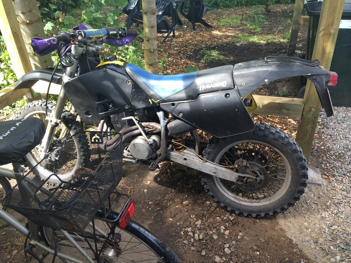 Husaberg FC 600 - Som den så ud lige inden jeg fik den lakeret billede 15