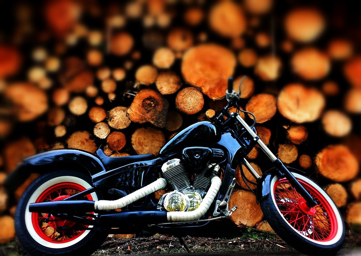 Honda vt600 shadow billede 2