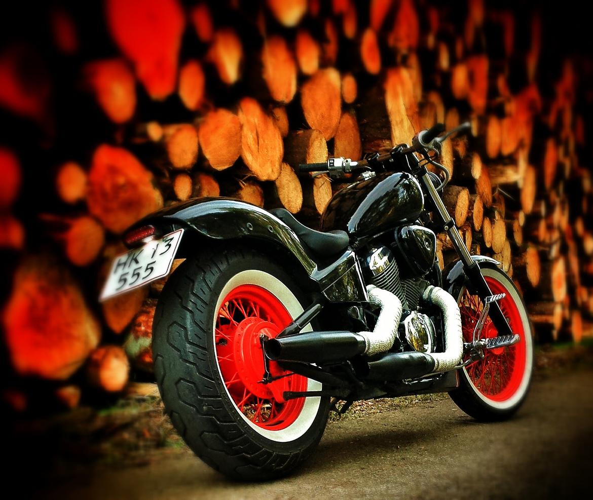 Honda vt600 shadow billede 3