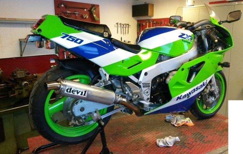Kawasaki ZX7RH1 - Rebuild (SOLGT) billede 21