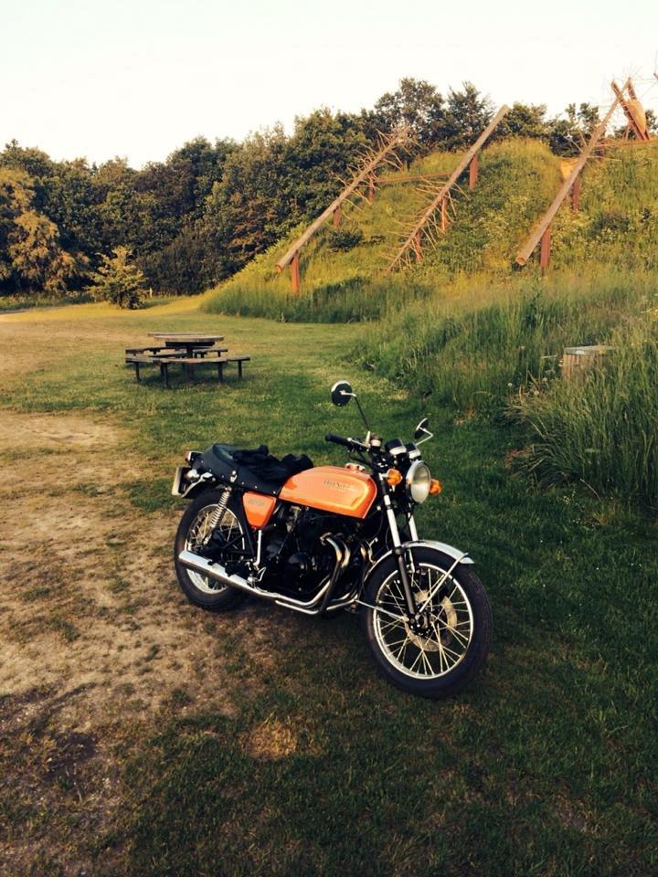 Honda CB400 F Super sport (efter) billede 5