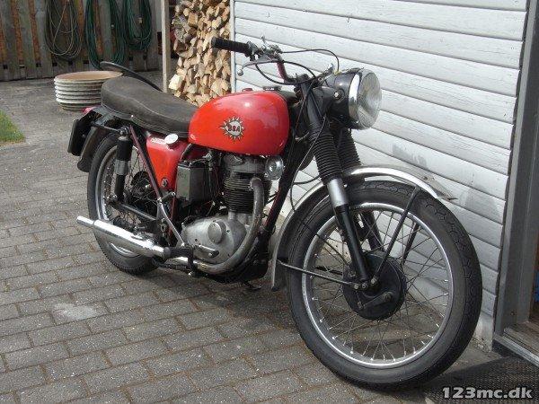 BSA B40 (dansk militær)  - SOLGT - billede 2