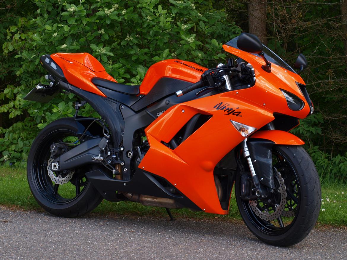 Kawasaki ZX6R billede 1