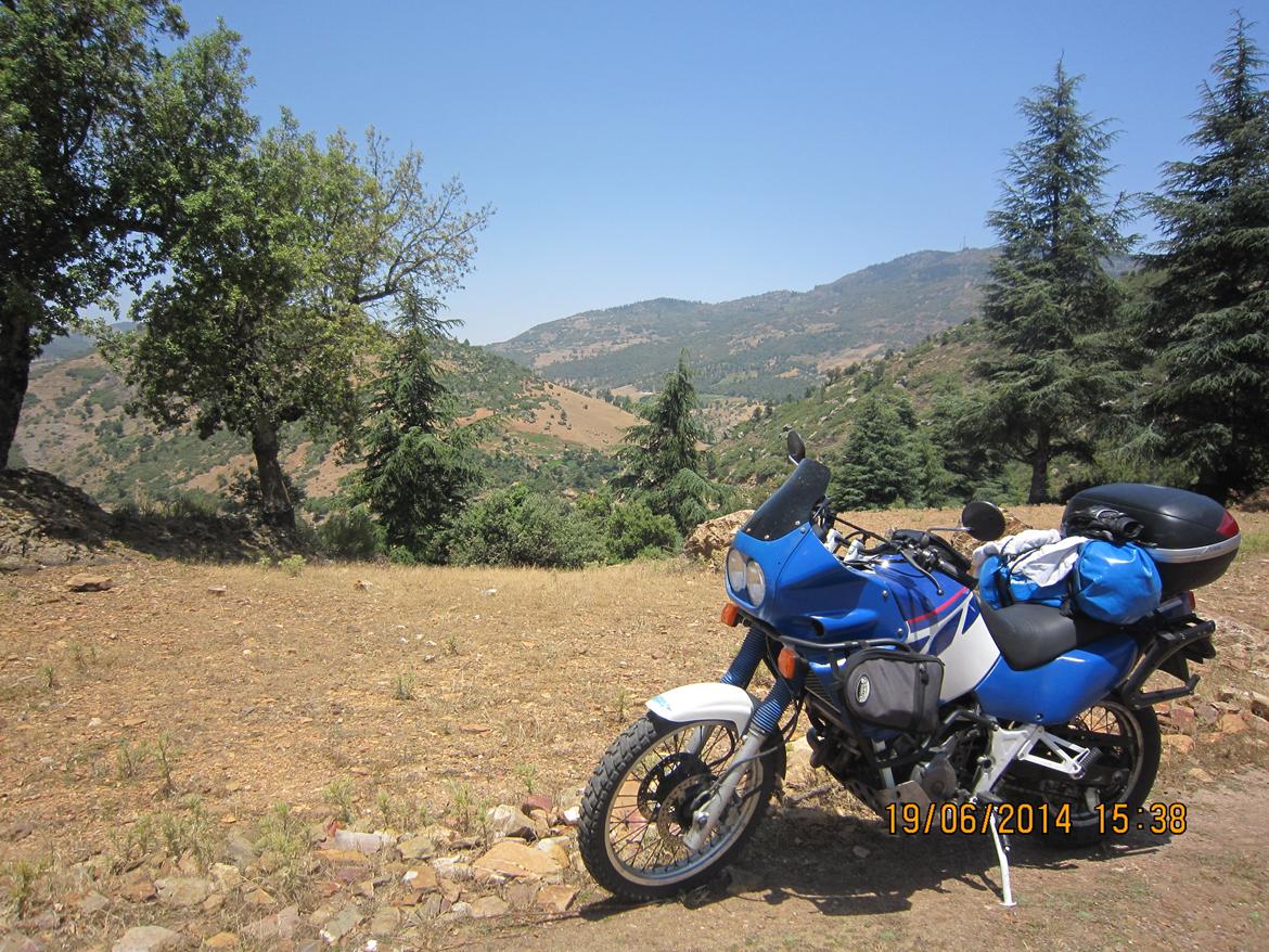 Yamaha XTZ 750 Super Ténéré - Marokko 2014 - Mellem Fes og Marakesh billede 8