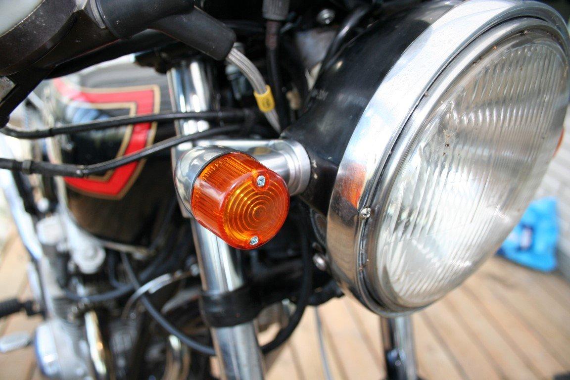 Honda CB550 K3 - Lockhart Phillips aluminiumsblink billede 9