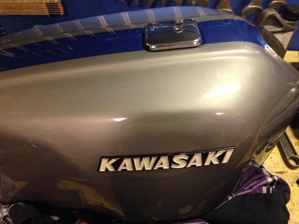 Kawasaki Z1000J Cafe racer billede 30