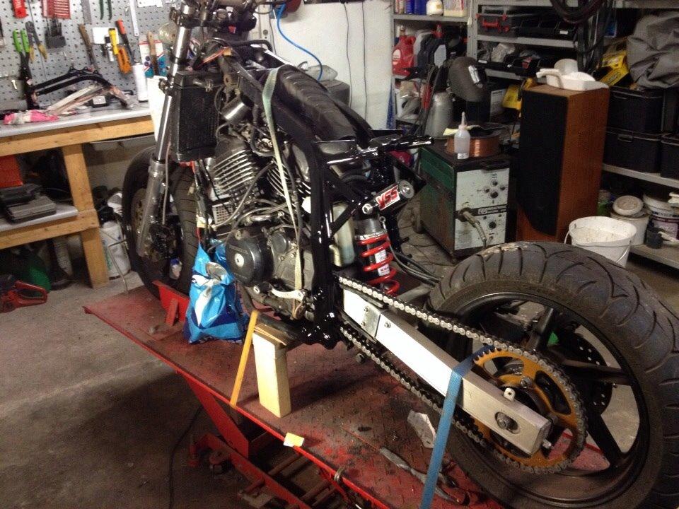 Honda Transalp - Streetfighter billede 15