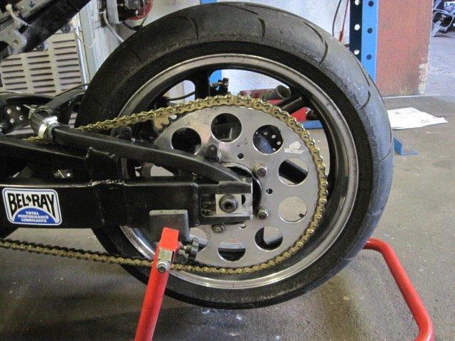 Honda CBR 900 , sc 282933 - 15 - 64 hedder gearing og biltemas 520kæde  billede 6