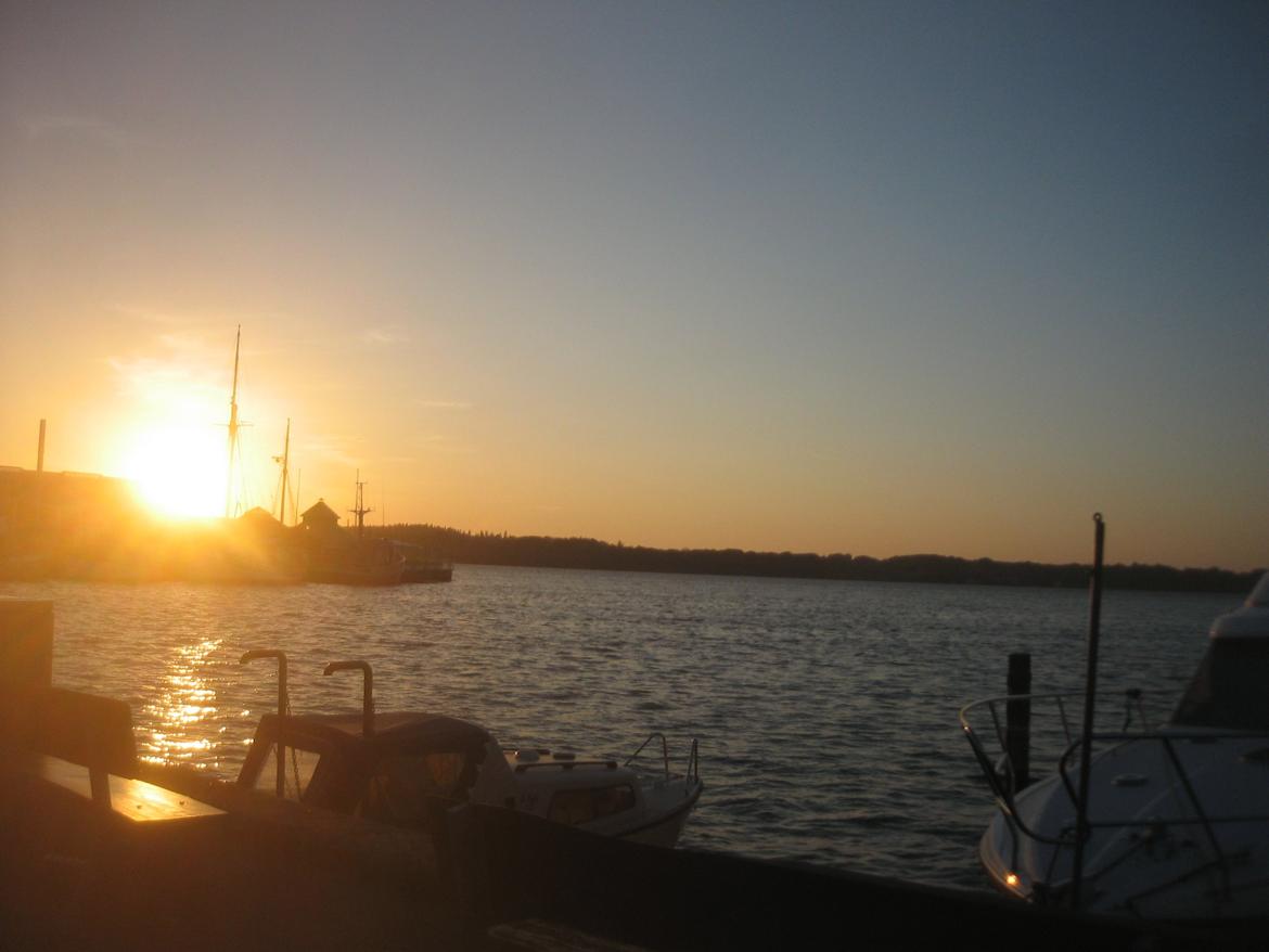 Suzuki GSXR 250 - Solnedgang ved mariager havn i maj 2014 billede 27