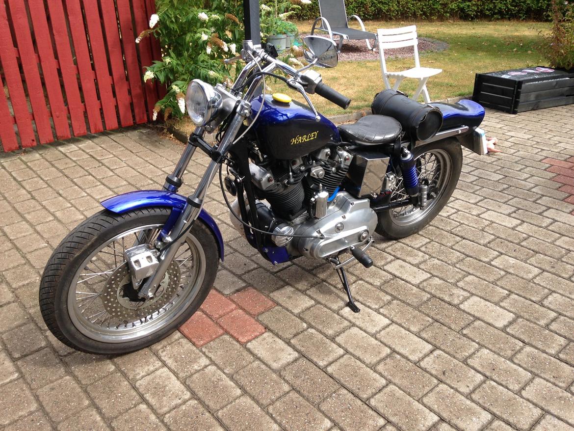 Harley Davidson xlh sposter billede 4