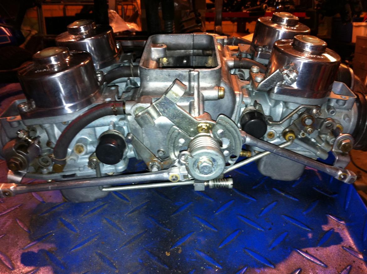 Honda GL1000K1 GoldWing - Ultralydsrensede karburatorer med frisk indmad. billede 9