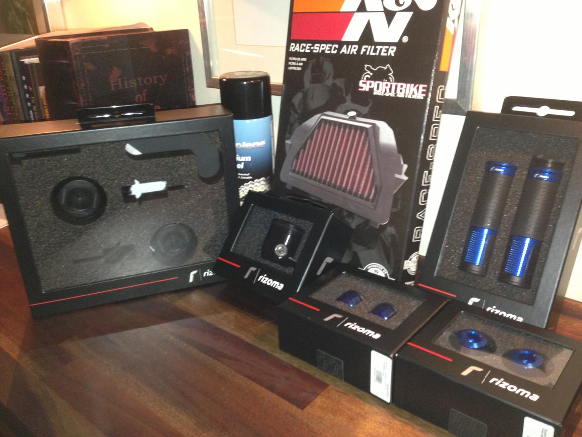 Suzuki GSXR 600 - Nyt Rizoma grej 2014 billede 19