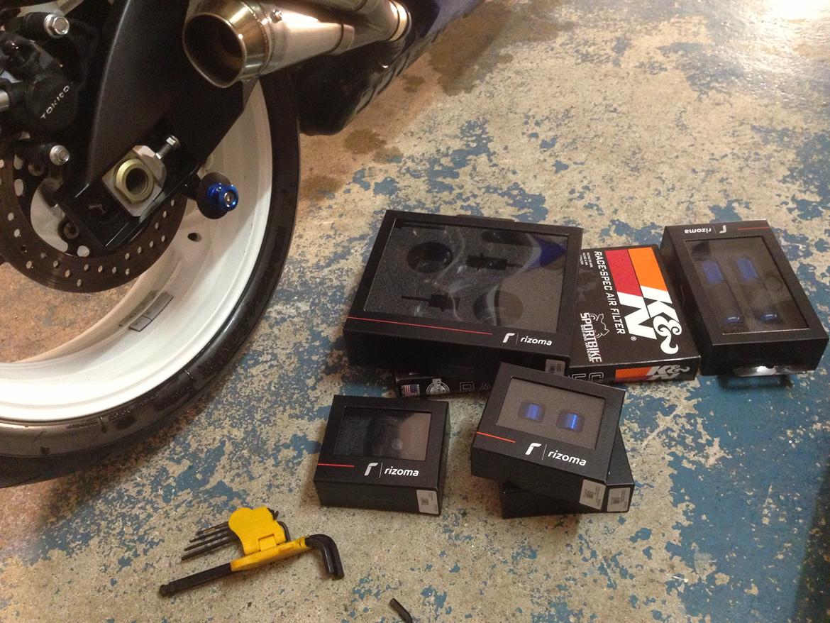 Suzuki GSXR 600 - Nyt Rizoma grej 2014 billede 22