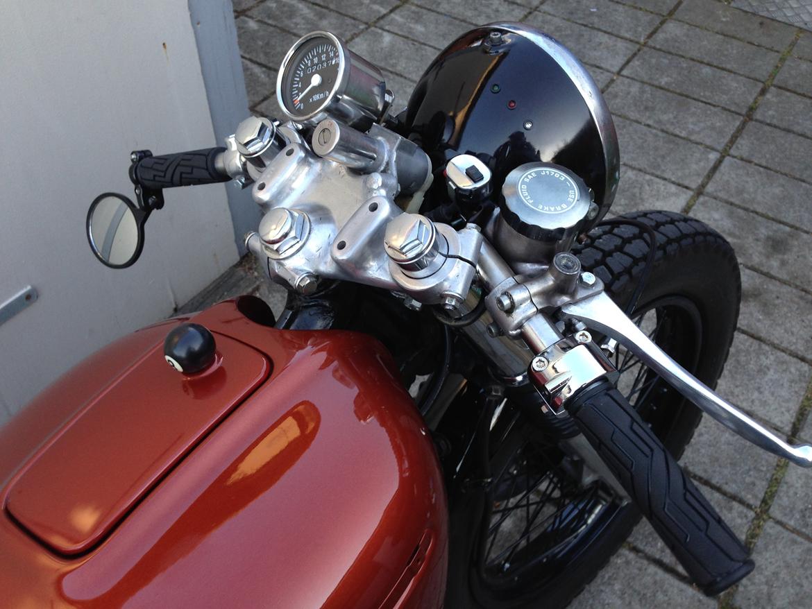 Honda CB500 four Cafe Racer (solgt) billede 4