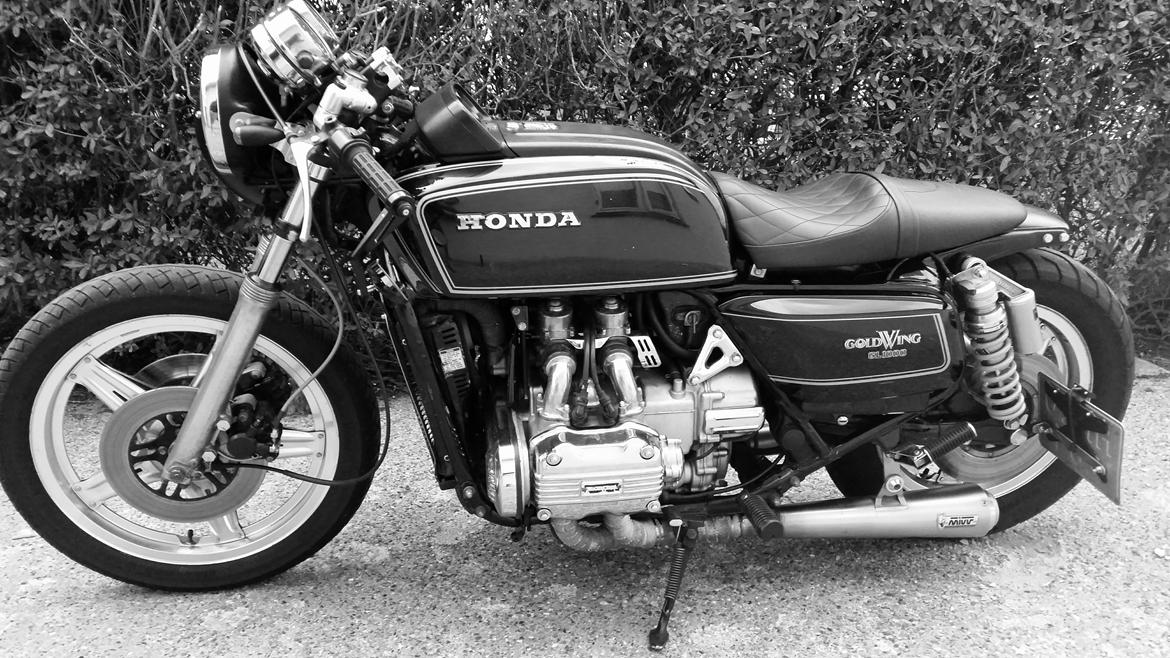 Honda Goldwing GL1000 Cafe Racer billede 4