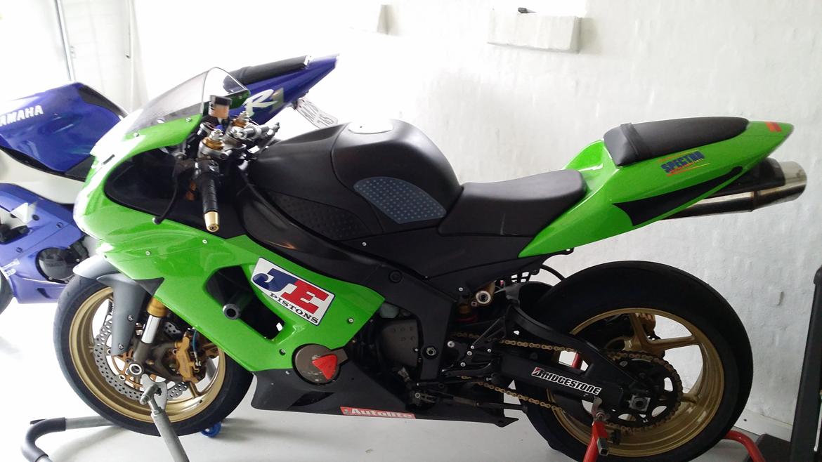Kawasaki zx6r billede 2