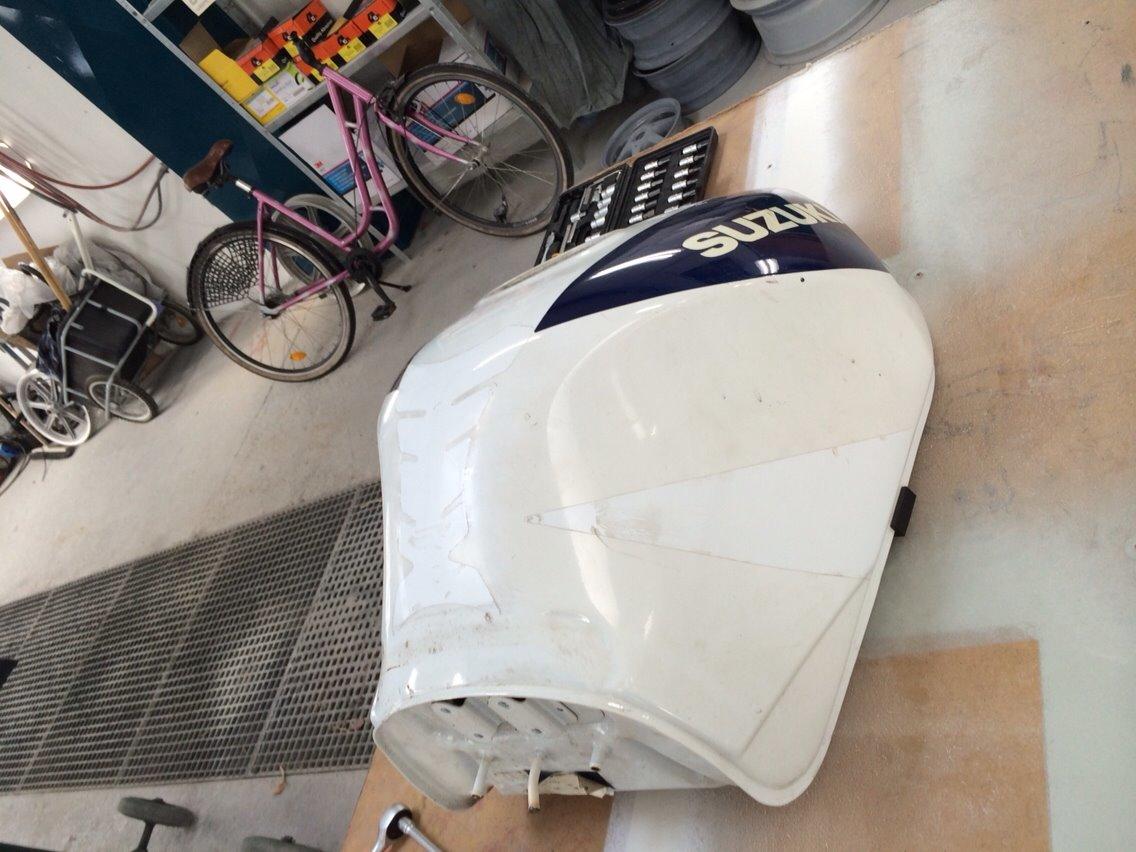 Suzuki GSX-R 750 SRAD - Renset ren og derefter fjernet stafering  billede 16