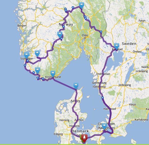 Yamaha XTZ 660 Teneré - sommerturen mere eller mindre billede 28