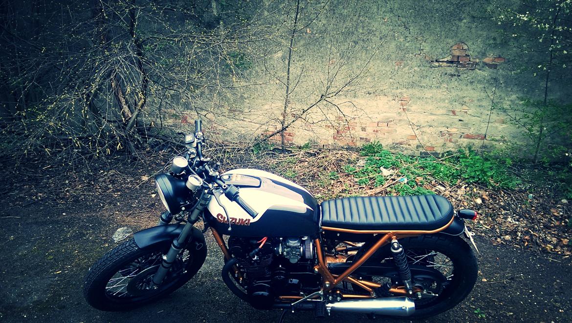 Suzuki GS 550 Street Tracker (cafe/brat) billede 13